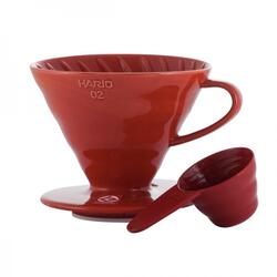 Hario Dripper V60-02 piros kerámia
