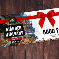 Ajándék utalvány 5000 ft értékben