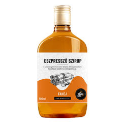 ESZPRESSZÓ SZIRUP FAHÉJ - 500 ml