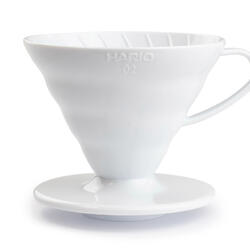 Hario Dripper V60-02 fehér műanyag