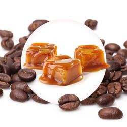Karamellás- koffeinmentes szemeskávé