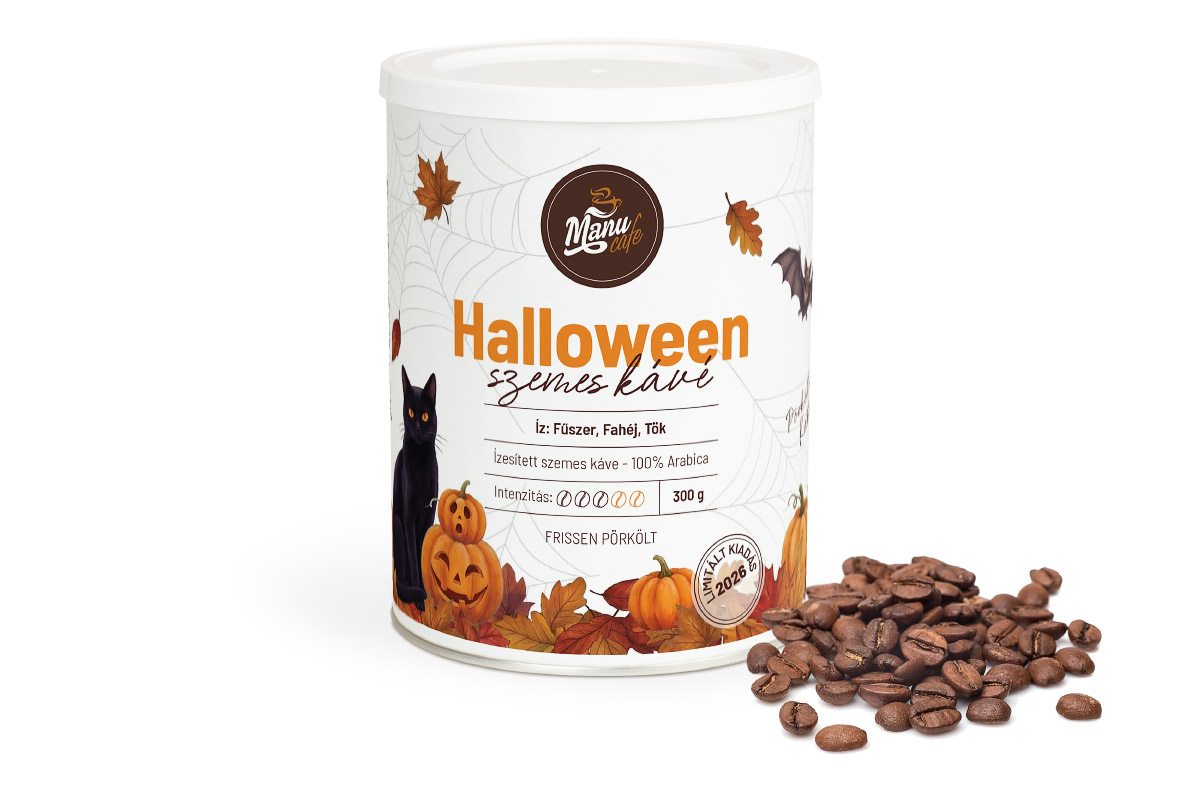 Halloween szemes kávé – ajándékdoboz 300 g